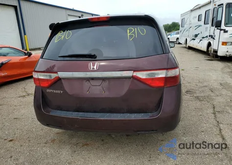 2012 Honda Odyssey Exl z USA, uszkodzony, nr VIN 5FNRL5H63CB108767